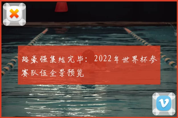 路豪强集结完毕:2022年世界杯参赛队伍全景预览