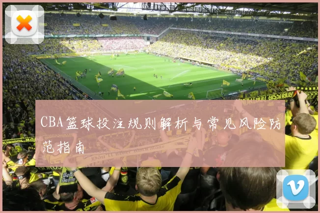 CBA篮球投注规则解析与常见风险防范指南